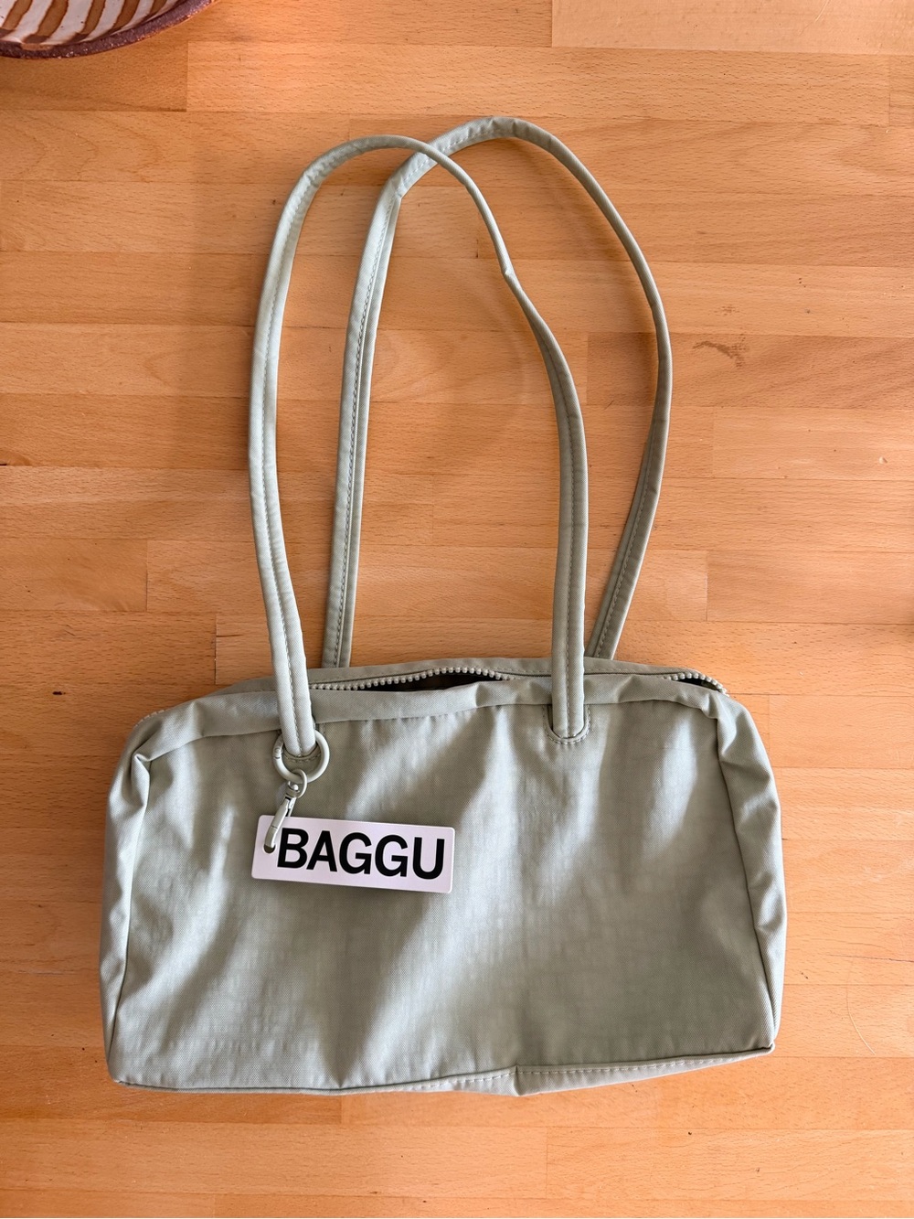 BAGGU Celadon Bowler Bag NWT